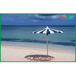 Small Canopy Tent Promotional Beach Parasol Custom Printed Compact Windproof Umbrella