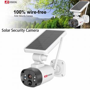 China JCVISION Humanoid Detection Solar Security Camera Rechargeable Battery Remote View supplier