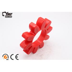 China Padrão de borracha do acoplamento da aranha do plutônio das peças de motor da máquina escavadora ou não padronizado flexível supplier