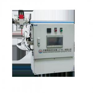 China Small Desktop AB Glue Dispensing Machine with Metering Pump and Video Outgoing-Inspection supplier