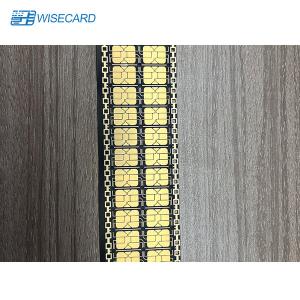 China 10.62*8.0mm 32-Bit Secure CPU EEPROM Memory EMV Chip supplier