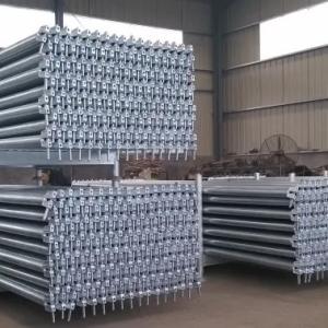 China Quick and Easy Assembly Q235 Steel Rosette Ringlock Scaffolding Ledger for Construction wholesale