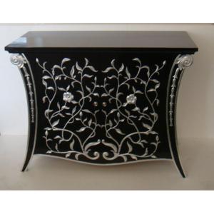 Grillwork Chinese Antique Sideboard