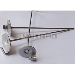 4-1/2" Stainless Steel Lacing Anchors Used For The Fabrication Of Removable Insulation Blankets