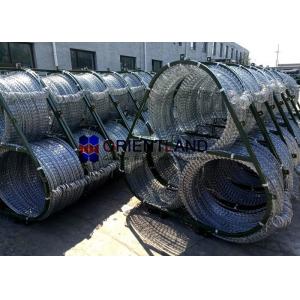 Triple Standard Concertina Wire Fence 75m Military Concertina Coil Fencing