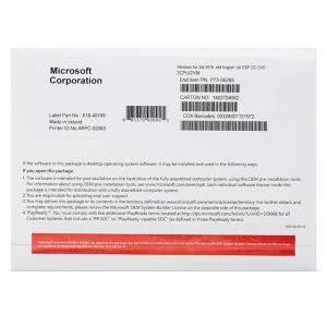China English Microsoft Windows Server 2016  Standard OEM Package With DVD 64 Bit supplier