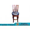 China American Style Retro Dining Chairs / Gaming Desk Chair For Poker Card Games wholesale