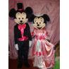 China adult fancy dressed disney mickey minnie cartoon couple costumes of full body wholesale