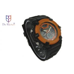 China ROHS CE Waterproof plastic watch case rubber watch  band Multifunction Digital Watch supplier