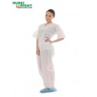 China Anti-bacterial Disposable SMS Medical Use Pajamas Kits For Hospital And Operation Room on sale