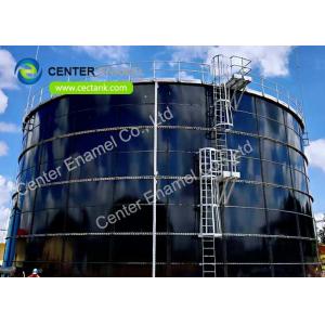 De aço inoxidável acima dos tanques de armazenamento à terra para a planta de tratamento de águas residuais industrial