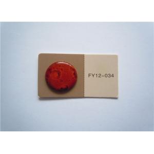 China Fashion Red Metal Garment Buttons Waterproof For Snap Buttons for garment supplier