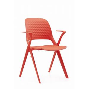 OEM Modern Plastic Dining Chairs Sleek Plastic Canteen Chairs