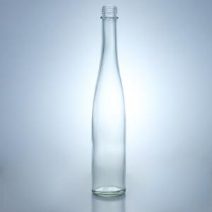 China Beverage Container Tall and Thin Super Flint Glass Bottle with Screw Top supplier