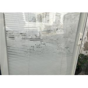 Aluminum Internal Blinds Glass For Window Sound Insulation Dust Proof