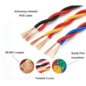 China 2 Core Flat Electrical Cable, ECHU Electrical Wire wholesale
