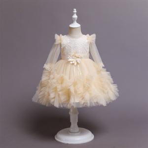 China Ball Gown 140CM Children'S Dress Clothing supplier