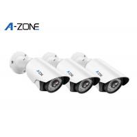 China Night Vision Security Camera 5MP , Commercial Ip Cctv Bullet Camera  White Case on sale