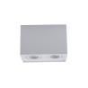 China 2021 new led square downlight,360deg vertical tilable gu10 housing,relamping mr16 downlight for hotel and home use wholesale