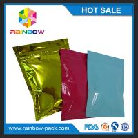 China Custom printed foil laminated mini k mylar bag for medicine pills tamper evident zip lock plastic bags on sale