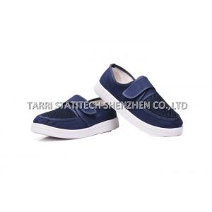China Eco - friendly comfortable Unisex Anti Static Shoes With Velcro , absorb sweat / Dexterity supplier