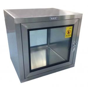 laboratory Transfer Window CE Cleanroom Pass Boxes Customized Design