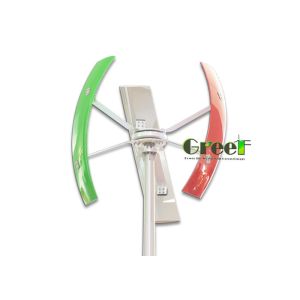 China 300W Low Noise AC 3 Phase Rugged Vertical Axis Wind Turbines For Home on sale