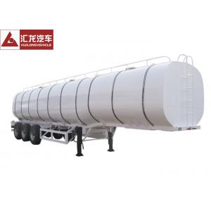 China Double Layer Chemical Tanker Truck Thermal Insulation 3 Axle  40000l Net Capacity supplier