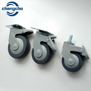 Improved Mobility Hospital Bed Wheels 2.5 Inch Hub Length Rotation Medical Caster
