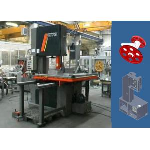 380V 3 Phase 50Hz Steel Cutting Vertical Bandsaw Throat Depth 580mm