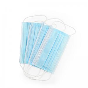 China Custom Earloop 3 Ply Surgical Face Mask , Earloop Face Mask Breathable High Filtration supplier
