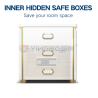 China H510mm Smart Fingerprint lock Night Table Safe Box For Home Security wholesale