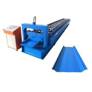 OEM Durable Standing Seam Roll Forming Machine For Metal Roofing Construction