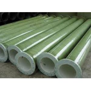 High Thermal Resistant FRP Round Tube Air Duct Pipe For Environment Protection