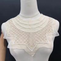 China Children's clothing accessories collar lace diy embroidery collar shirt water soluble false collar on sale