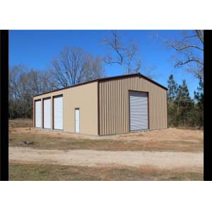 Easy Assembled Prefab Steel Frame Storage Buildings With Aluminum Windows