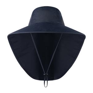 New Outdoor Fisherman Hat for Men Women Summer Neck Protection Visor Cap Anti UV Breathable Fishing Safari Hat
