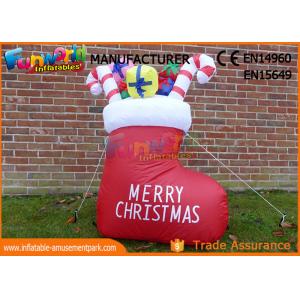 Boot or Snowman Inflatable Christmas Decorations with 1 Year Warranty