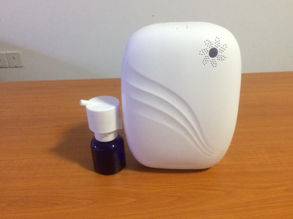 PP Plastic Battery Scent Diffuser Machine / Battery Powered Aroma Diffuser