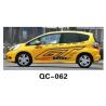 Modern PVC Decorative Designer Car Body Sticker QC-062C