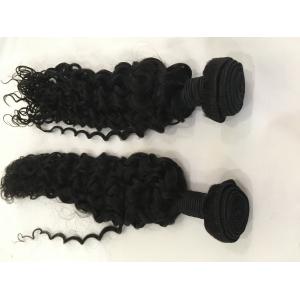8a grade from 10inch to 30 inch deep curl virgin peruvian human hair extensions weft weave