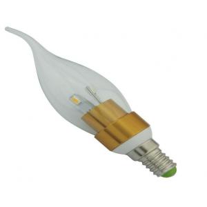 China E14 LED Candle Light Bulb High Brightness Aluminium and Glass supplier