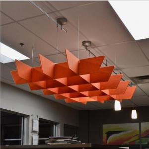 China Eco Ceiling Acoustic Panel Sound Deadening Ceiling Tiles supplier