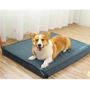 Orthopedic Memory Foam Dog Bed Thick Waterproof Washable Pet Beds Mattress With Removable Cover