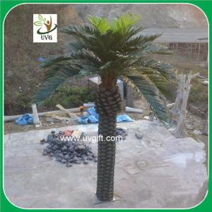 UVG 6 meters large artificial palm trees in decorative coconut leaves for road landsacping