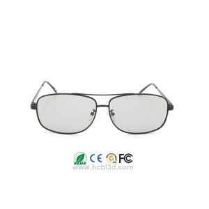 China Gafas 3D Cuadro de metal Premium Pantera Negra Lente polarizada circular wholesale