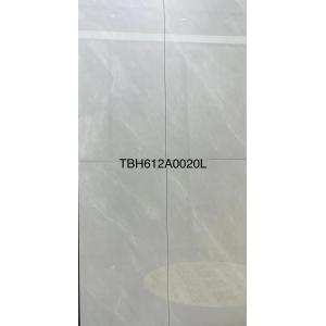 Glossy Carrara Porcelain Ceramic Tiles For Kitchen Office 600x1200mm Polished Glazed Balcony Firebrick