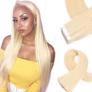 China Blonde Mini Tape In Hair Extensions For Raw Indian Hair Odm supplier