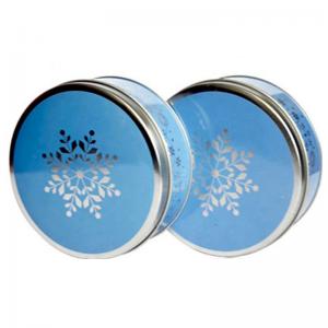 0.3.5mm Thickness Small Tin Containers Metal Cosmetic Cream Can With  Lid