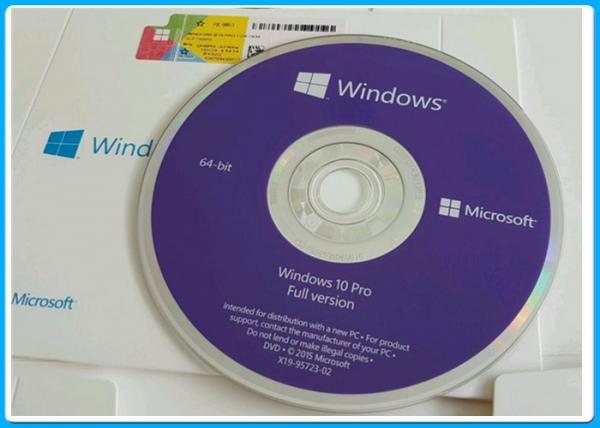 Windows 10専門の小売り版USBは+COA免許証のステッカー点滅する